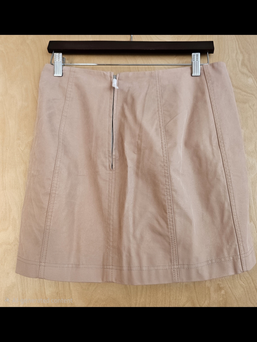 Blush Pink Free People Halter Tie Top with Blush Mini Skirt Set NWT Size M/10 - Picture 3 of 5